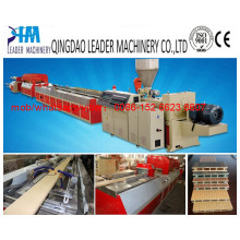 WPC PE Wood Plastic Composite Decking Profile Extrusion Machine